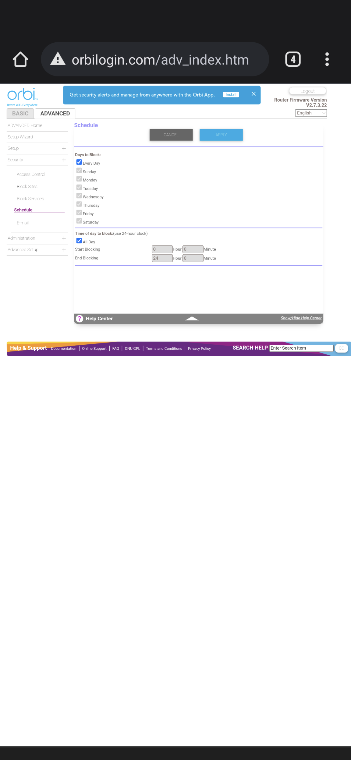 Orbi Router Access Control Problems (With Pictures... NETGEAR Communities