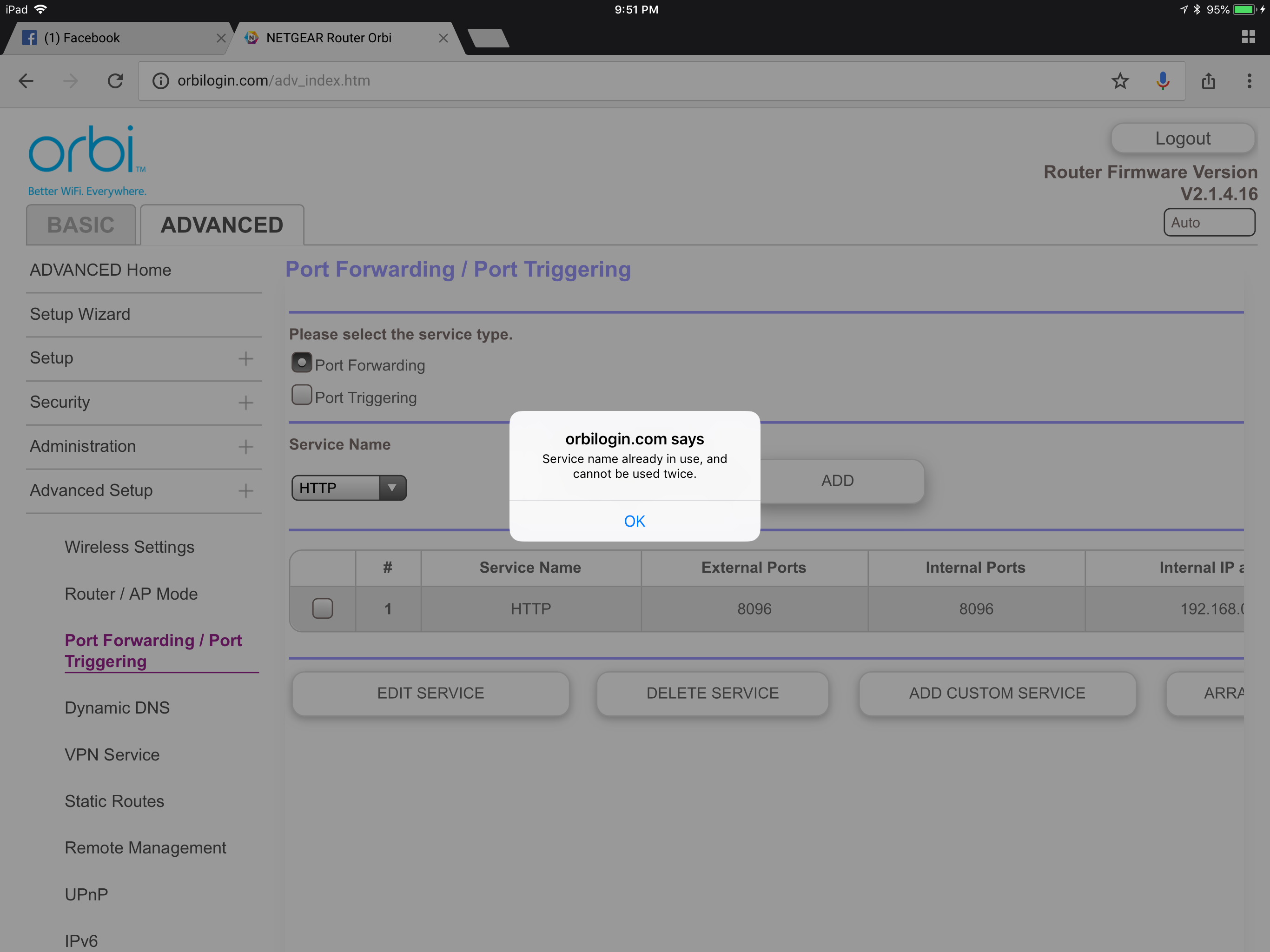 Solved Orbi port forwarding not working on multiple ports NETGEAR