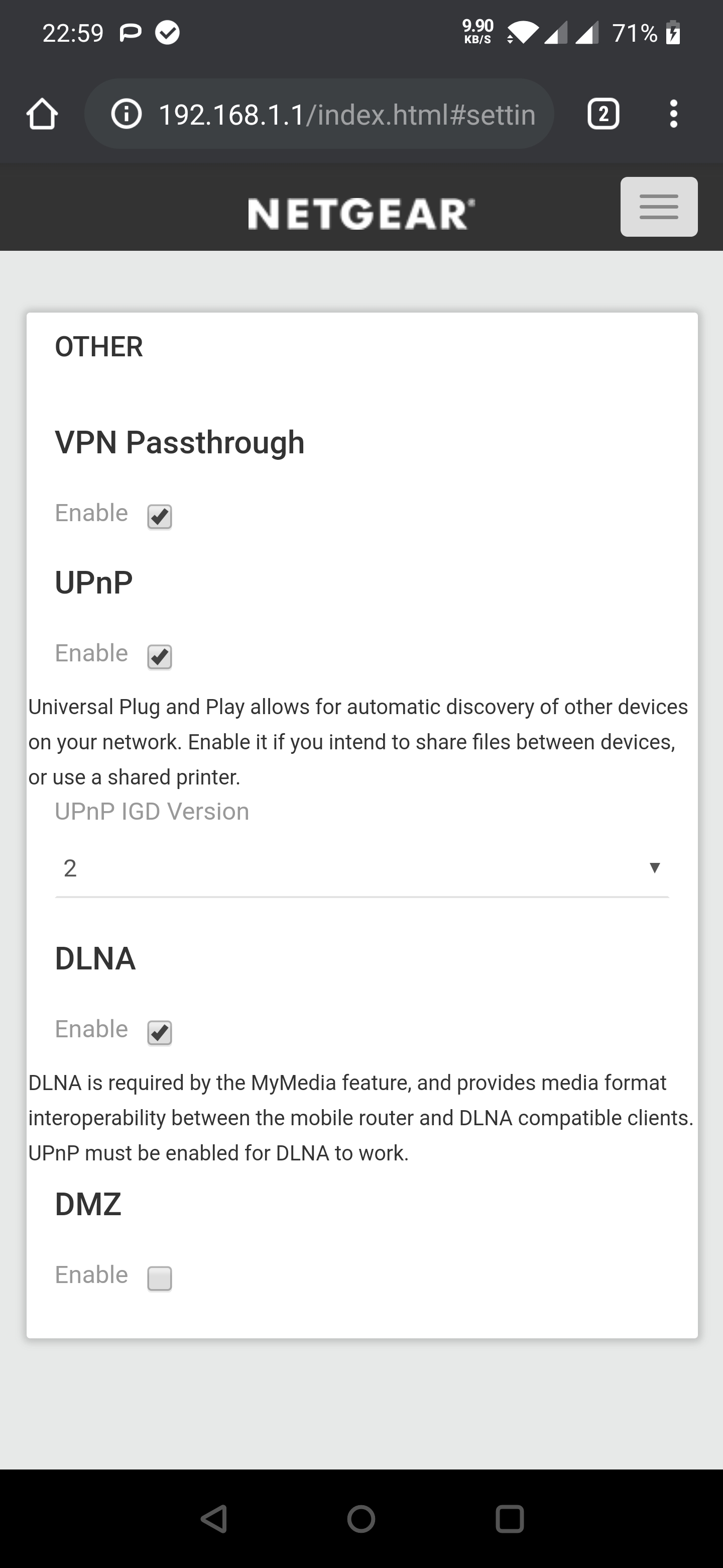 Re: Double NAT on xbox - NETGEAR Communities