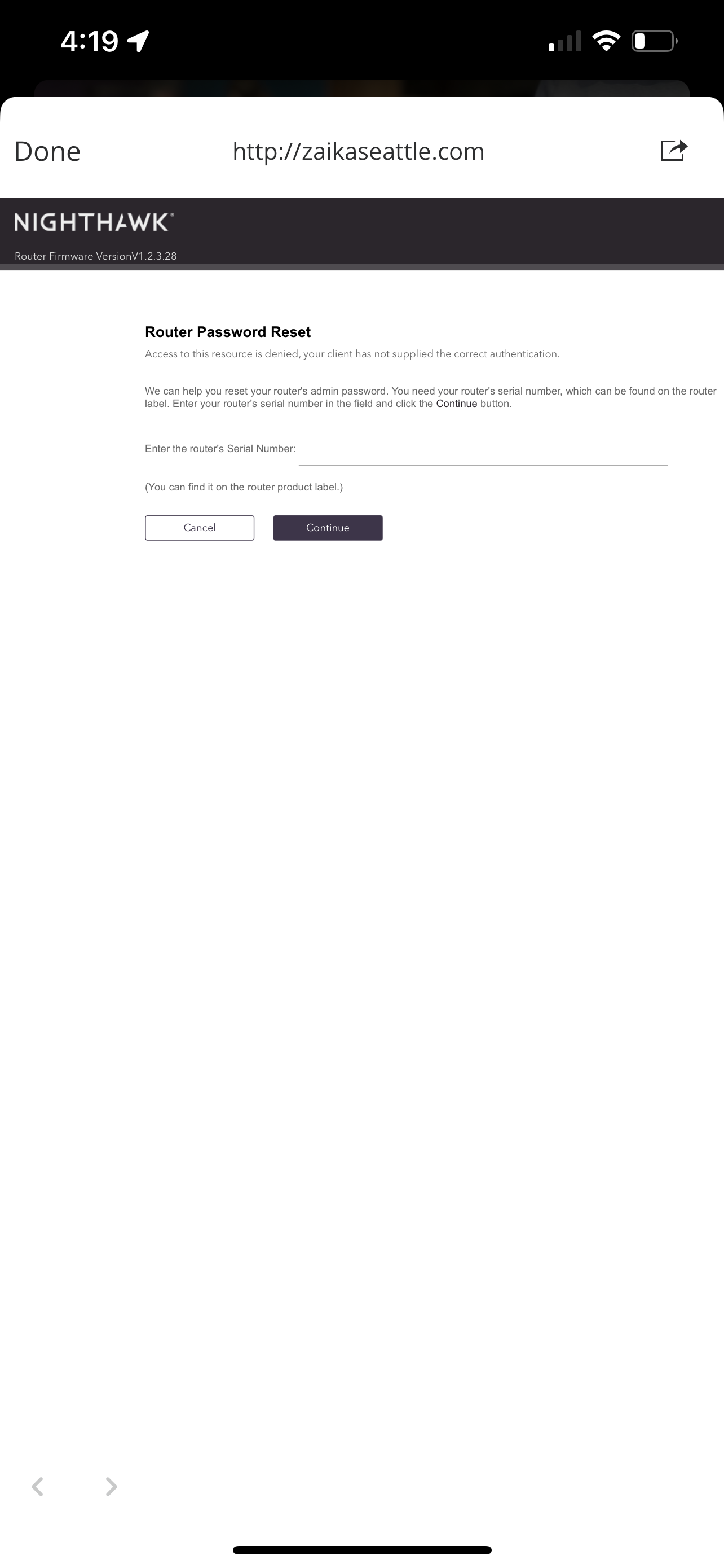 Nighthawk ax12 login always popping up NETGEAR Communities