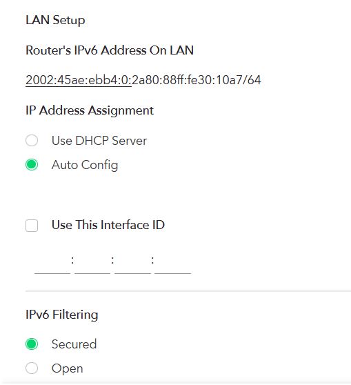 Nighthawk ipv6 Clearance