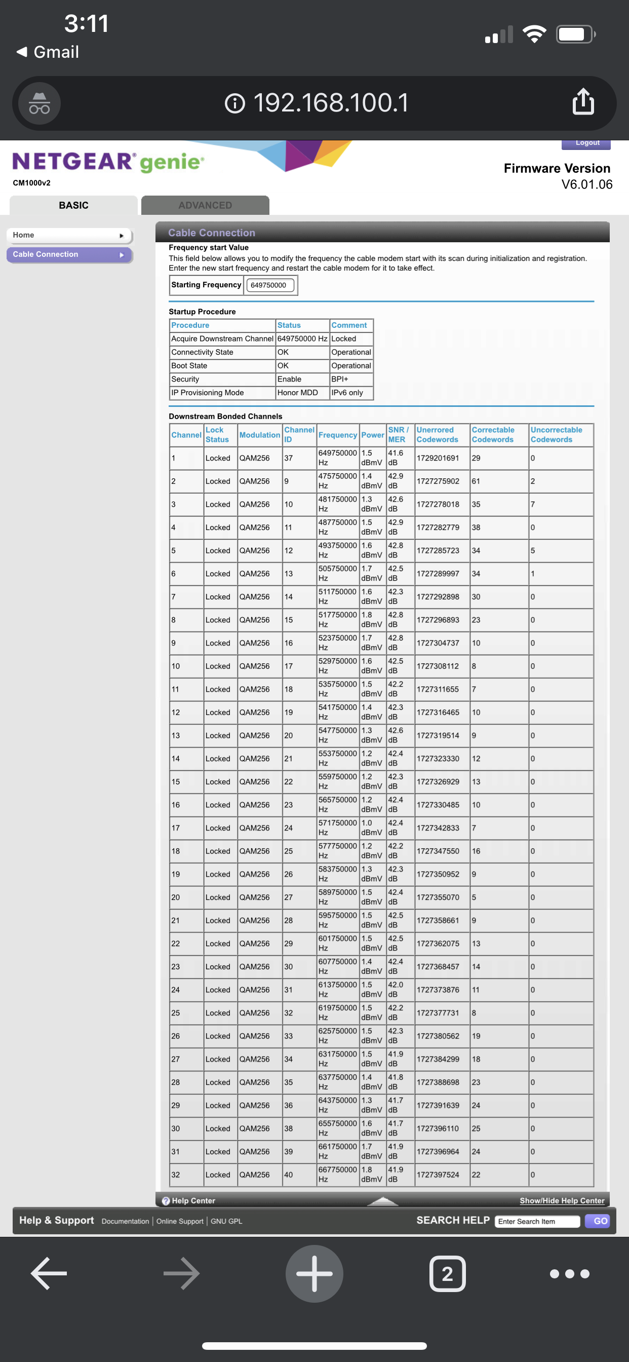 CM1000 v2 Modem drastically slows down my speed NETGEAR Communities