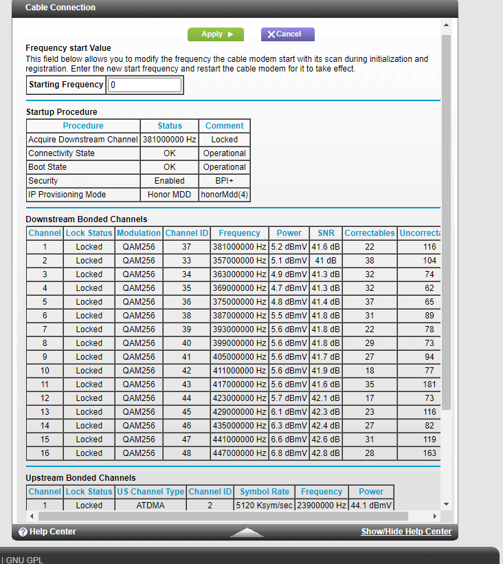 Solved Intermittent Drops CM500 NETGEAR Communities