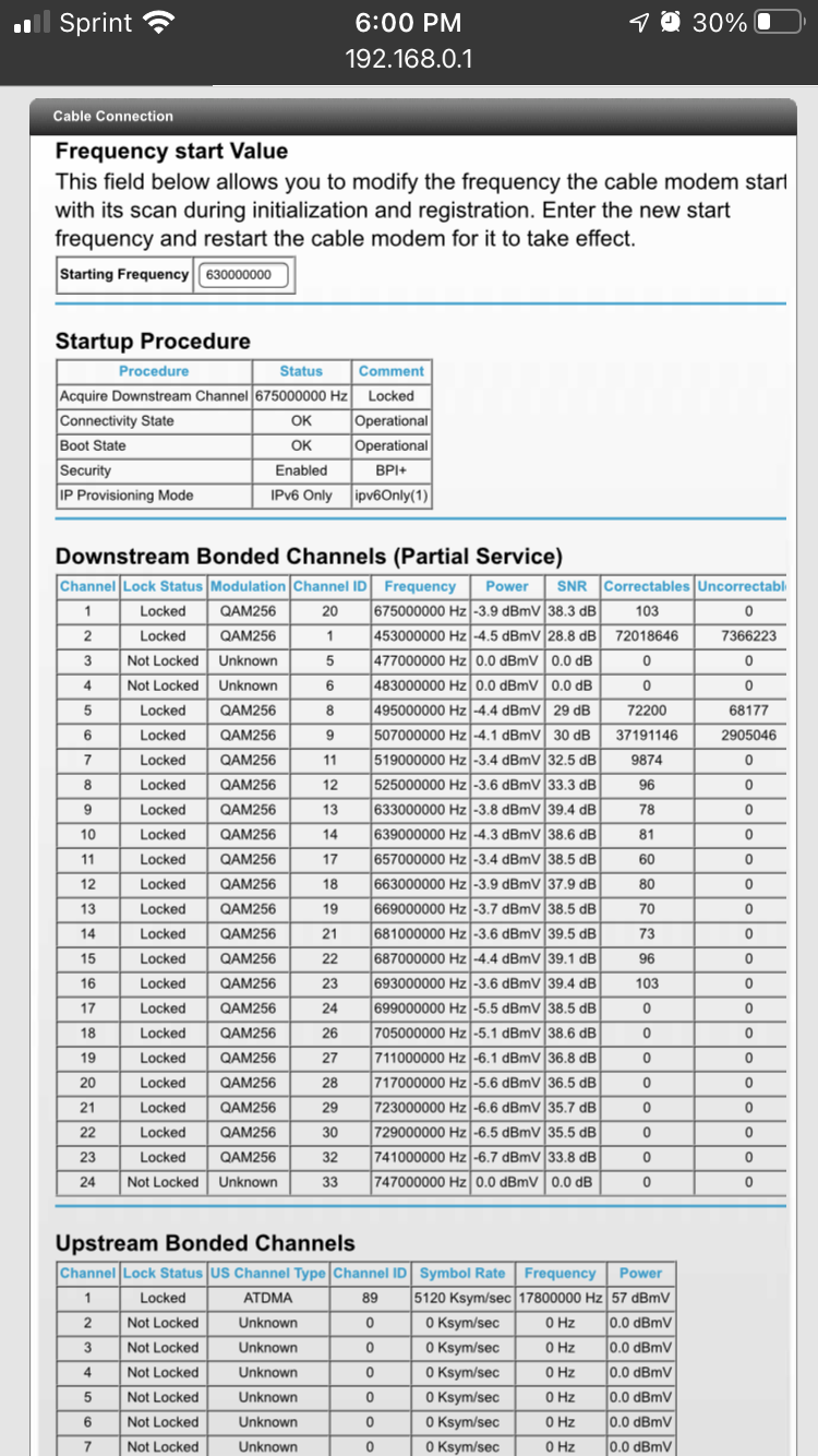 C7000v2 starting frequency NETGEAR Communities