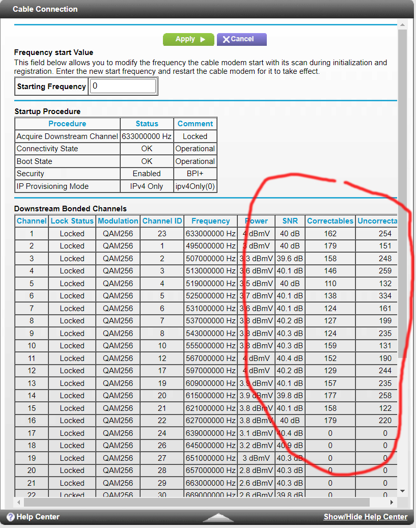 Continuous Amber Upstream light NETGEAR Communities