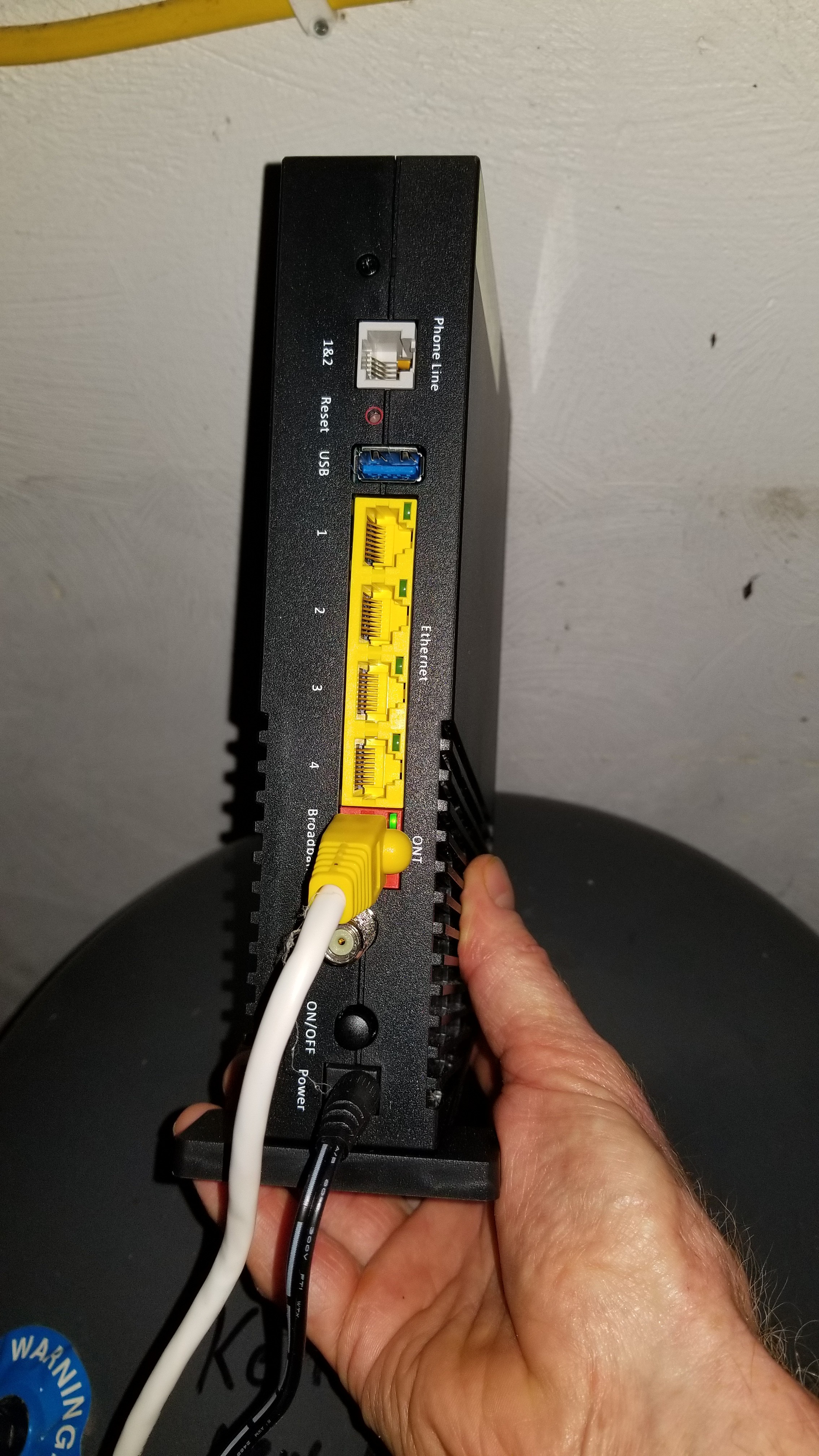 EX2700 - No WPS on New Frontier FIOS Modem.