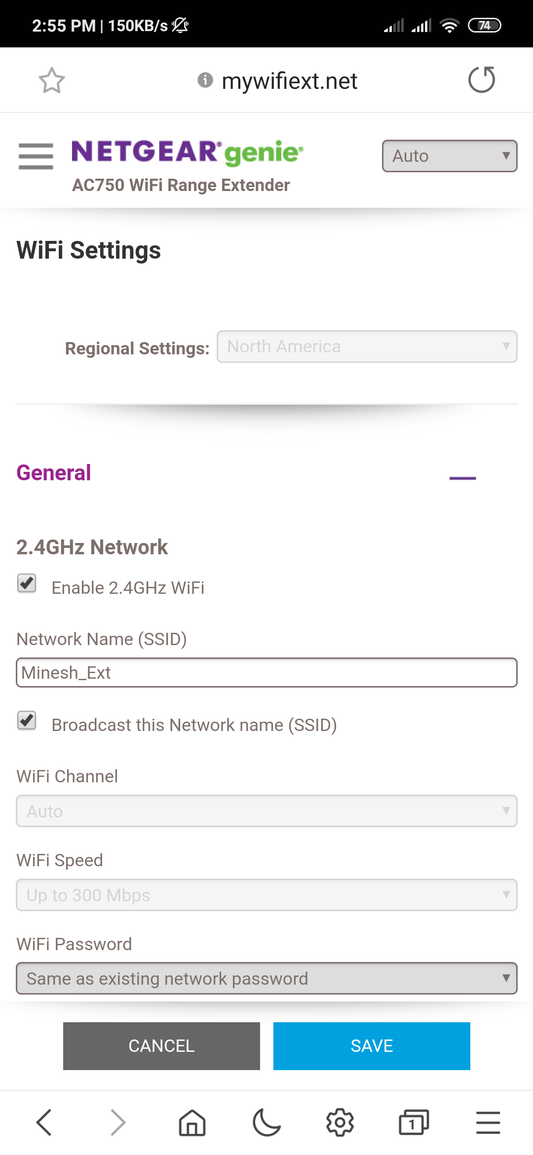 My extender not showing 5ghz even if 5ghz signal b... NETGEAR Communities