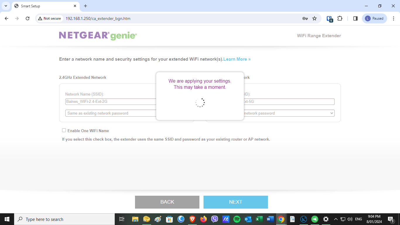 Ex6100 connected/no NETGEAR Communities