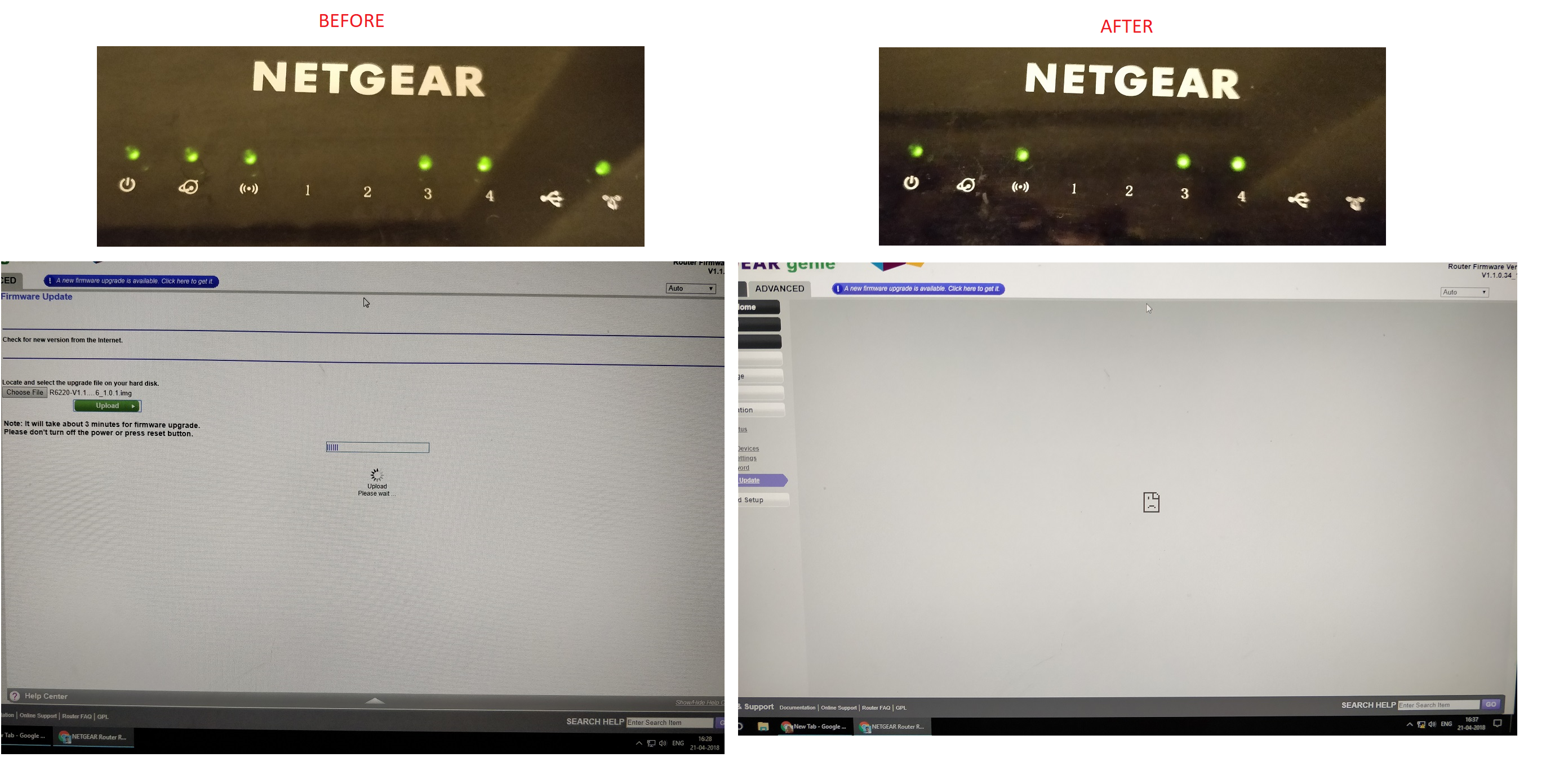 R6220 Wont Update Firmware Netgear Communities