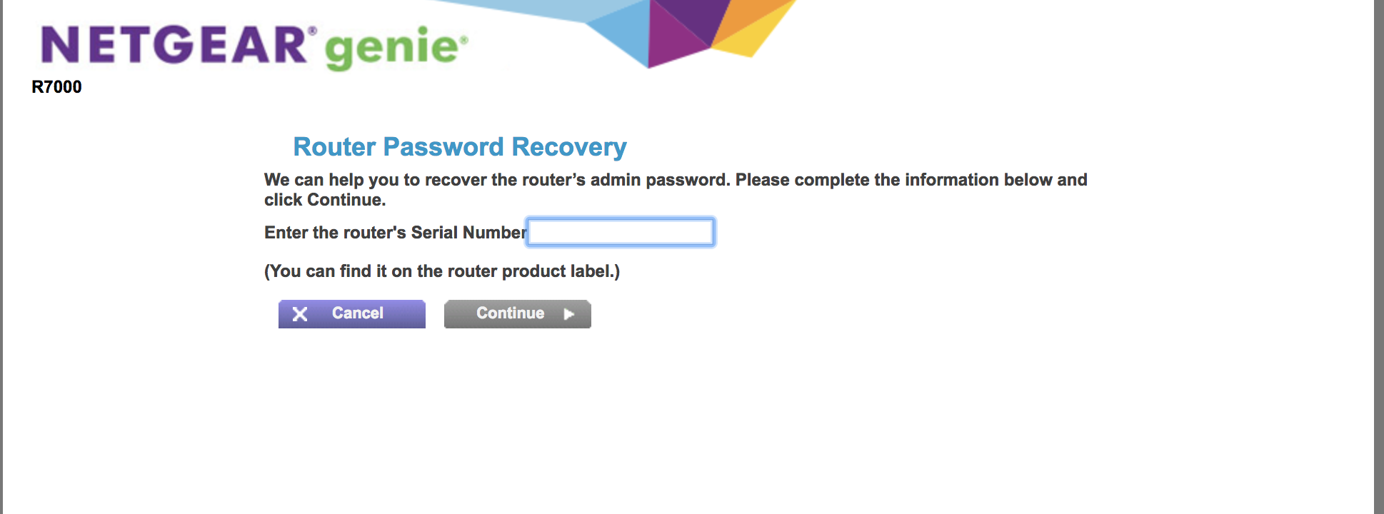 password reset portal not working NETGEAR Communities