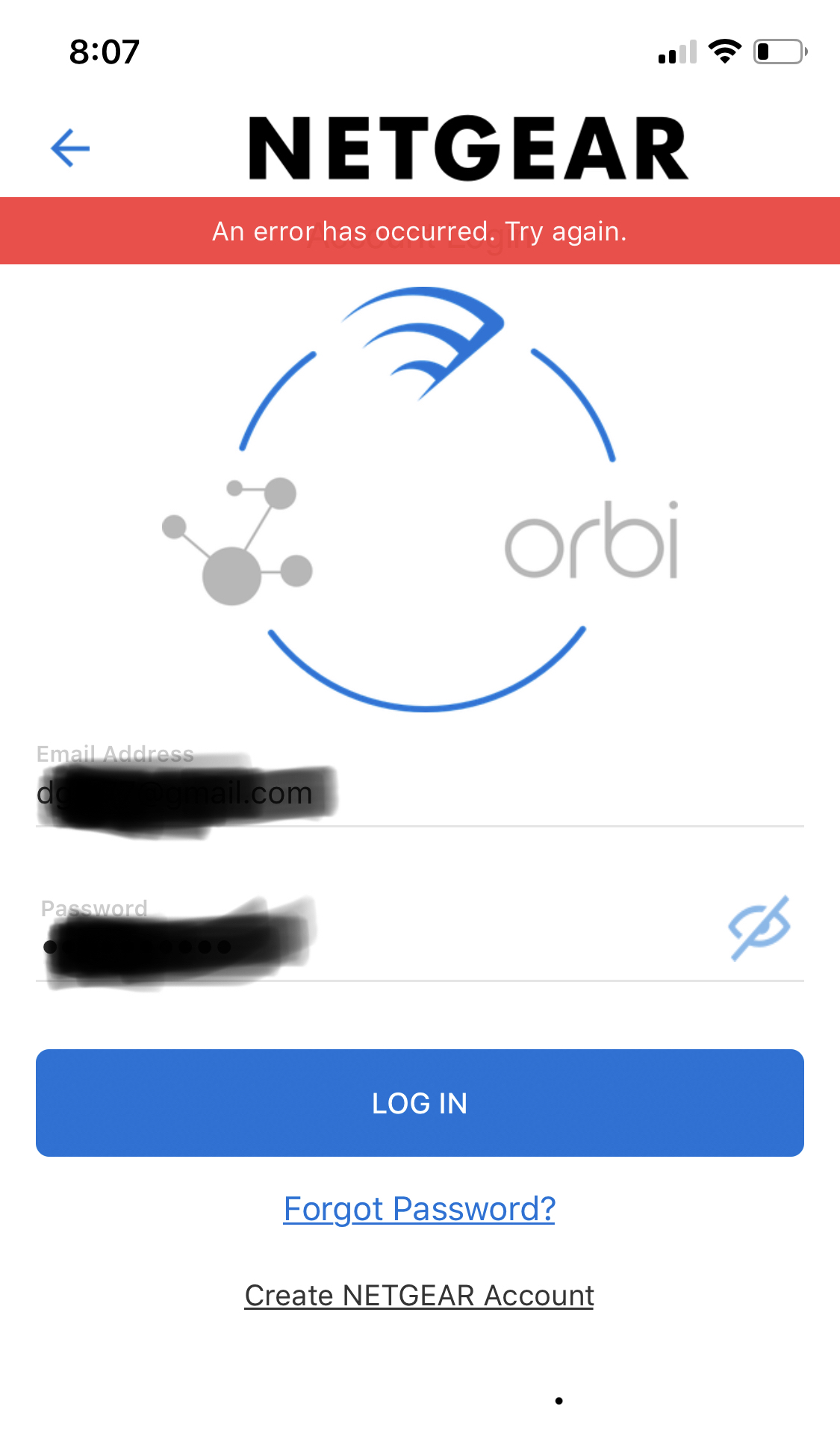 netgear account login on nighthawk iPhone app help NETGEAR Communities