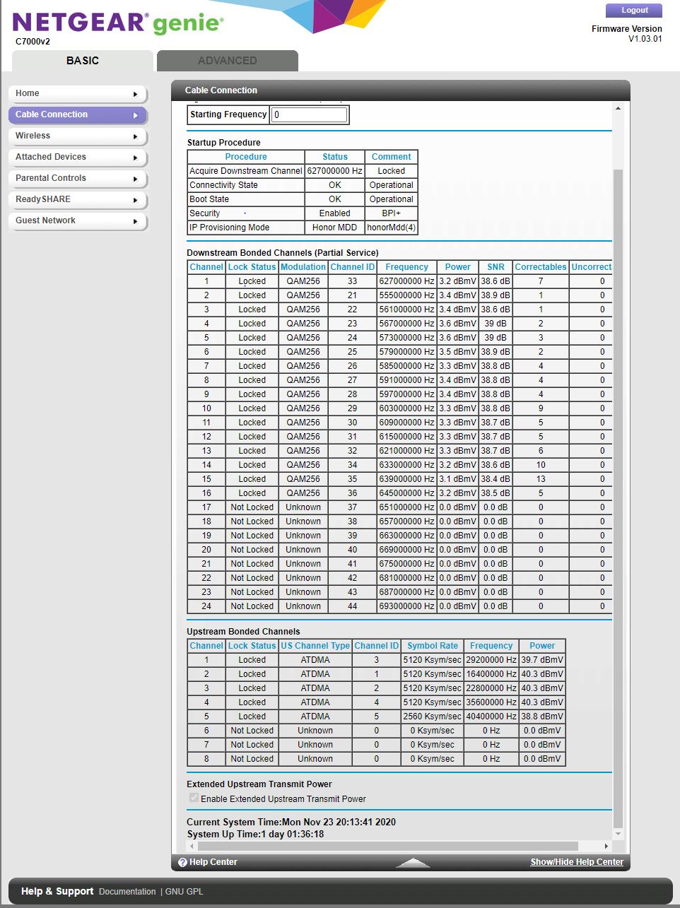 C7000v2 AC1900 Wifi Cable Modem Router Slowing Net... NETGEAR Communities