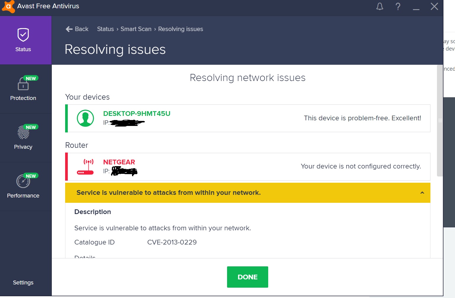 Avast alerts me about x10 router issue? - NETGEAR Communities