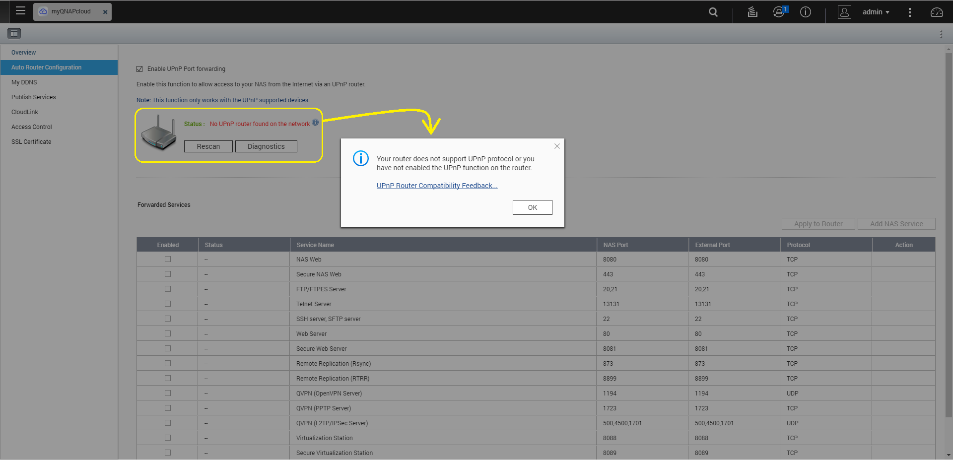 Solved UPnP not working properly in Firmware V1.0.2.116 NETGEAR
