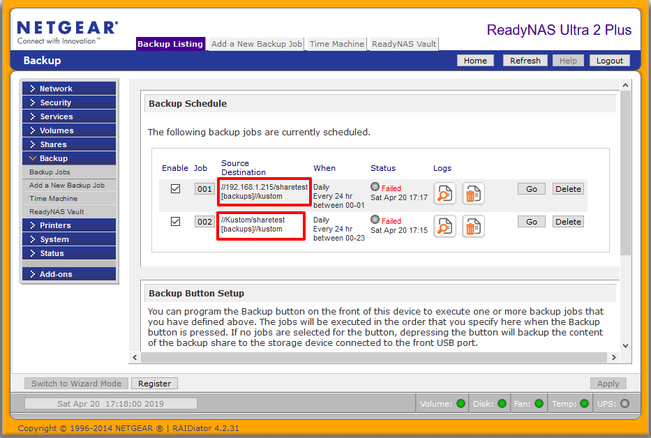 Readynas Ultra 2 Plus Cannot Connect To Windows Netgear Communities