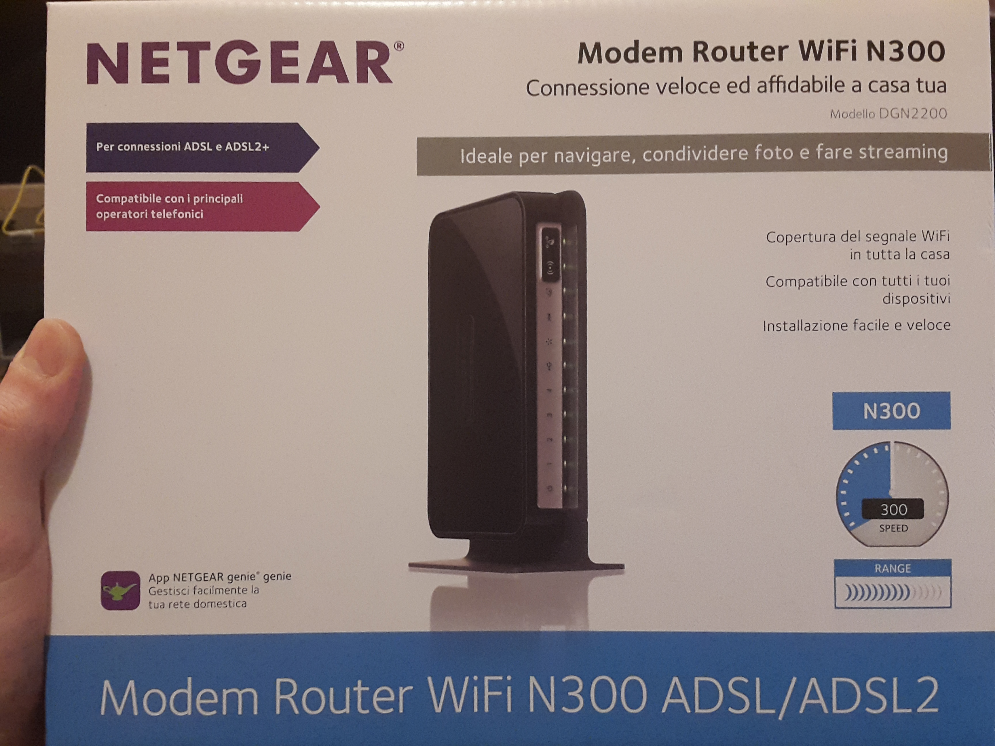 Risolto: Problema configurazione Modem Router DGN2200 v4 - NETGEAR  Communities