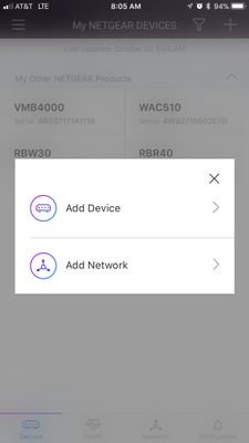 Add a Device with Insight Management App