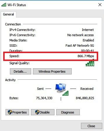 Solved: Re: R9000 - only getting 25% WiFi speed on 802.11a... - NETGEAR  Communities