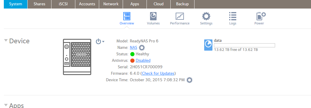Solved: ReadyNas Pro6, os 6.3.5. Read-only volume. - NETGEAR Communities