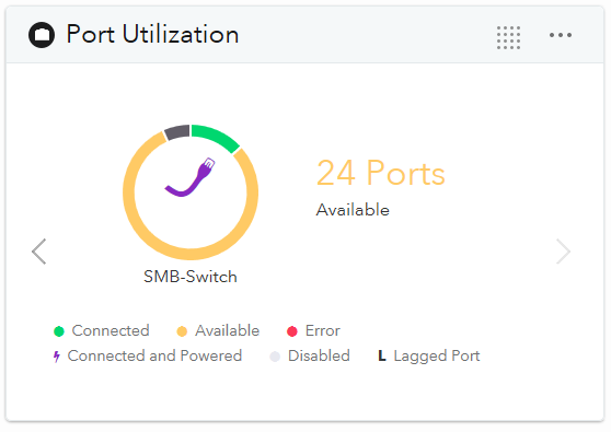 Insight Network Management  - Port Utilization