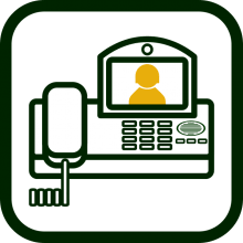 Broadband Videophone Icon