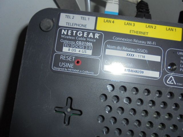 Re: remplacement modem / routeur - NETGEAR Communities