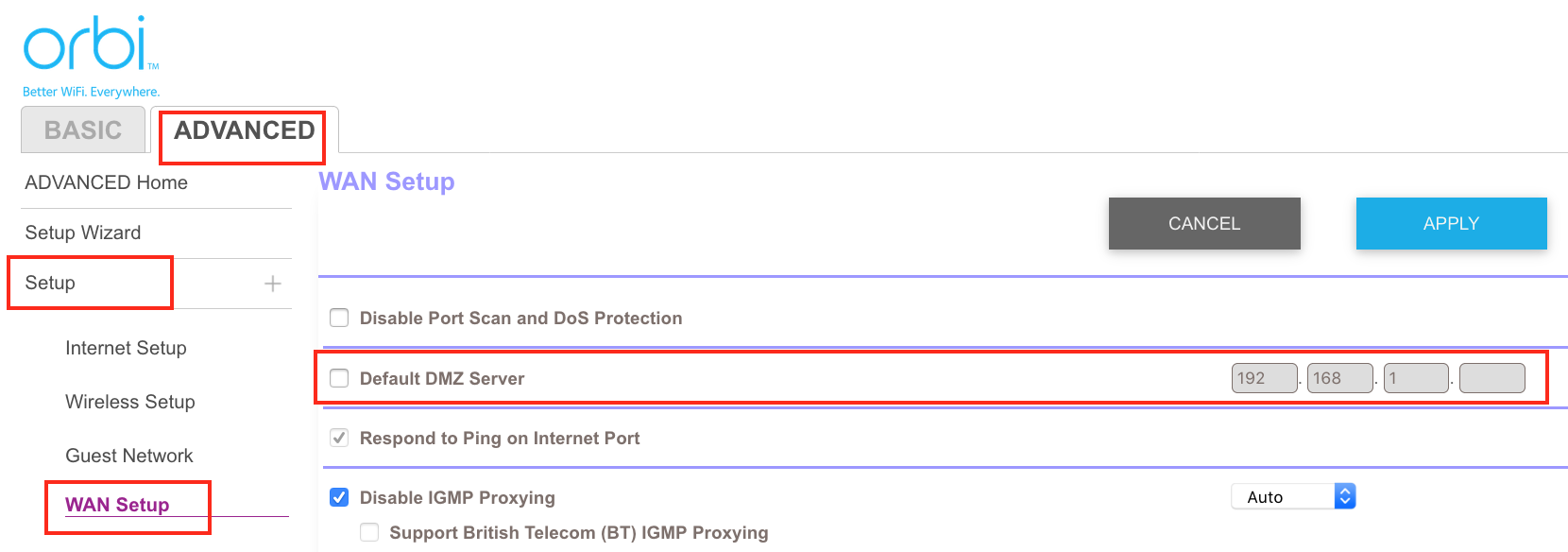 Apple products and the orbi mesh system - NETGEAR Communities