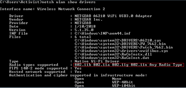 A6210 USB 3.0 Not Showing 802.11ac - NETGEAR Communities