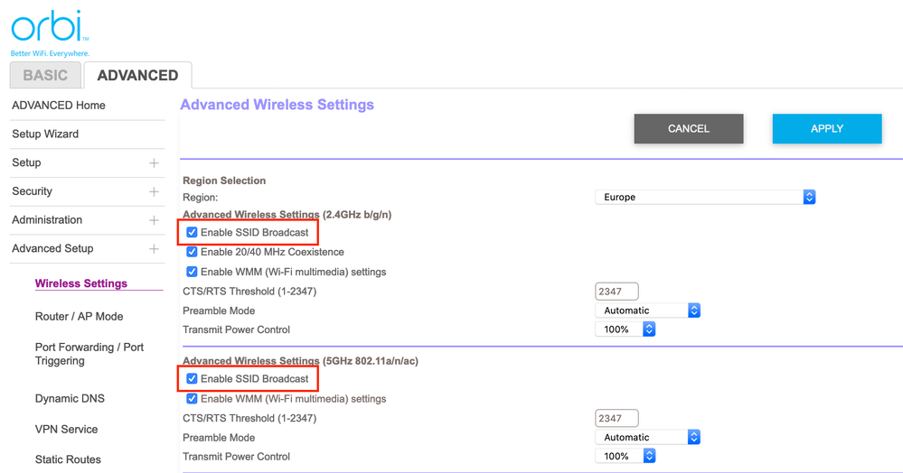 Solved: Connect to 2.4G on Orbi - NETGEAR Communities