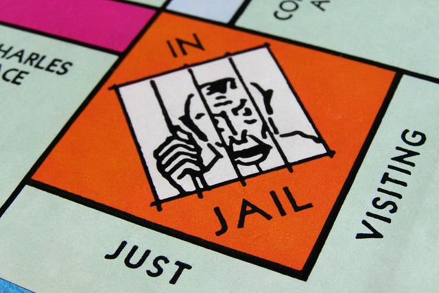 Monopoly Jail  - CC Chris Potter - www.ccPixs.com