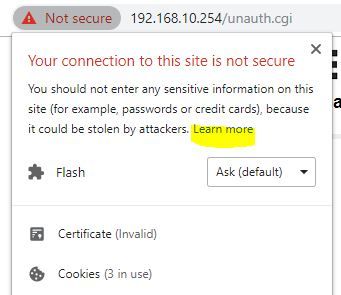 Chrome https not secure - learn more.JPG