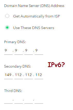 RAX120 v1.0.2.136 IPv6 DNS? - NETGEAR Communities