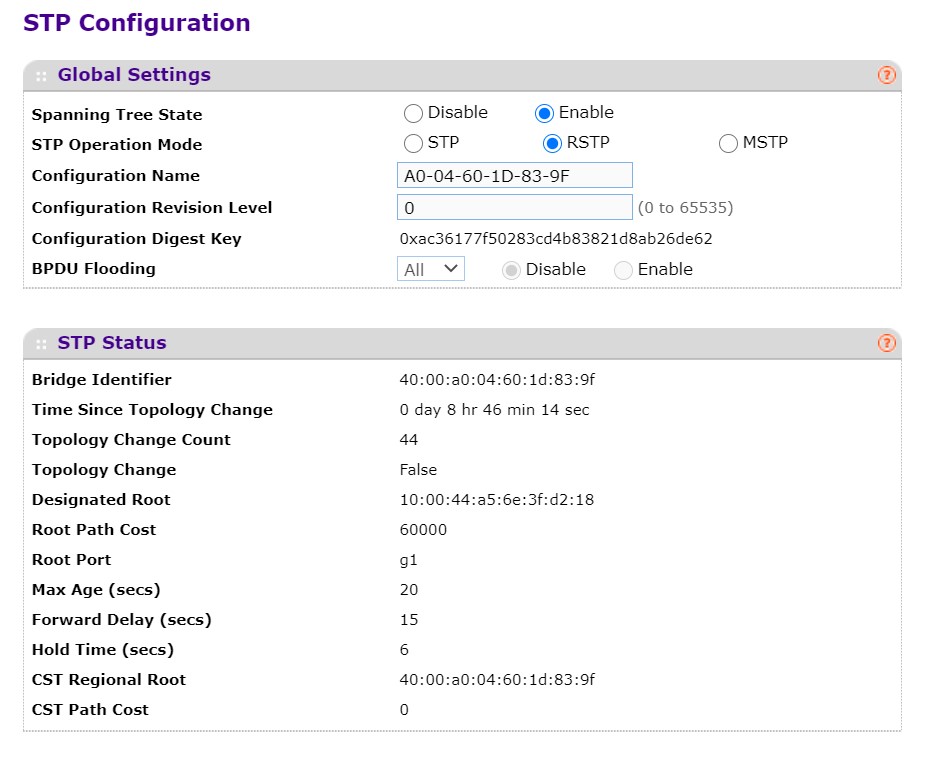 udmelding romantisk tekst NETGEAR Switches - STP Konfiguration für SONOS - NETGEAR Communities