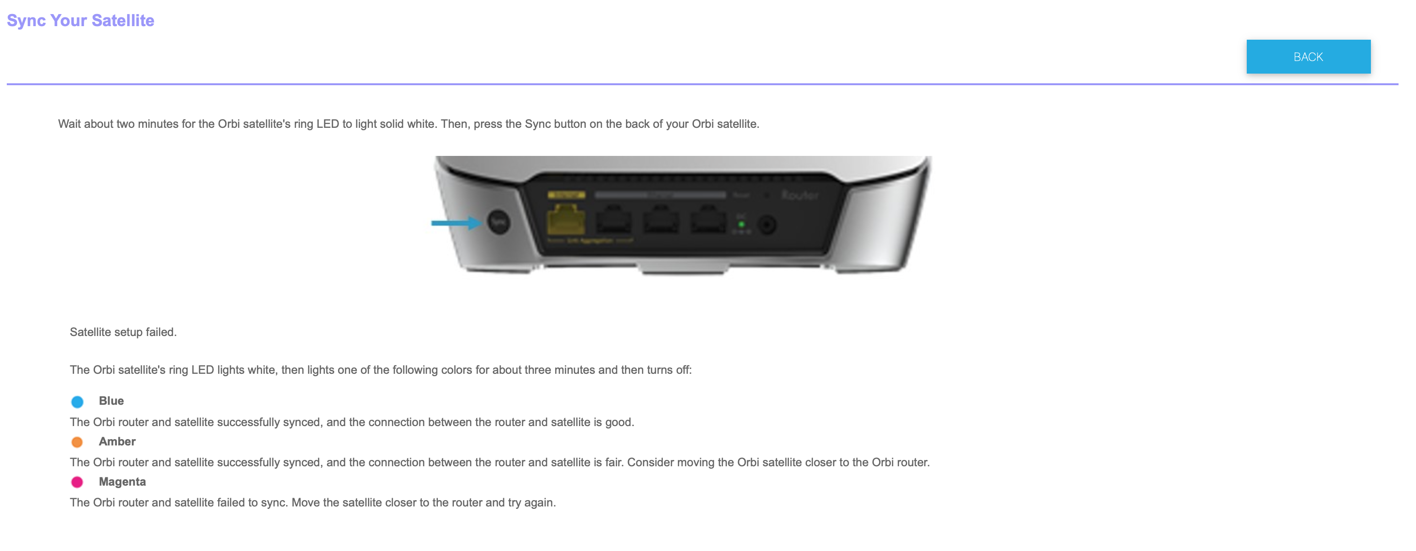 RBS20 is unable to connect to my router RBR750 - NETGEAR Communities