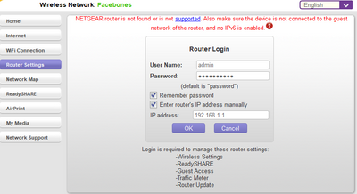 Solved: Re: Router working, can't access admin page - NETGEAR Communities