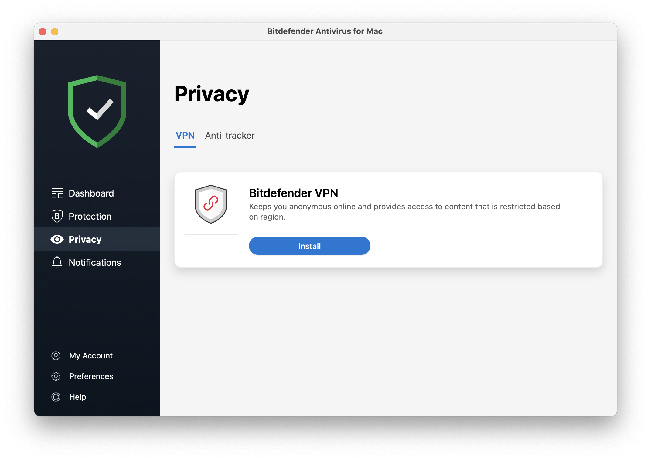 Bitdefender vpn deals