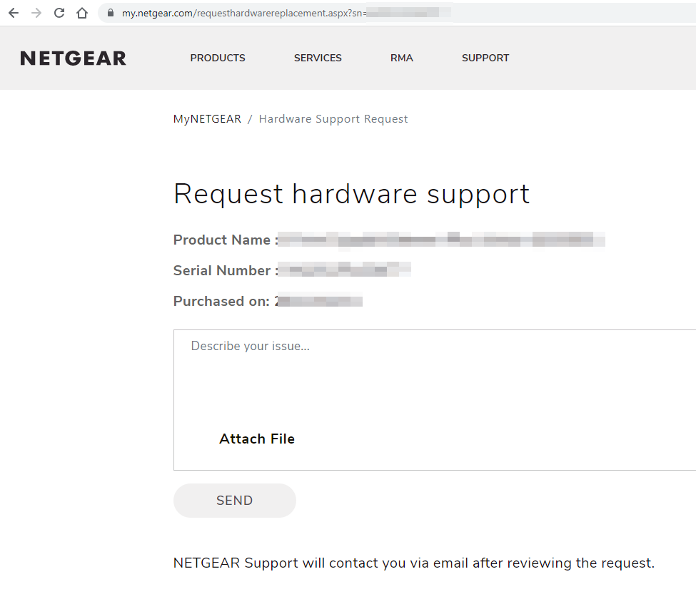 MyNetgear - Request Hardware Replacement pxl.PNG