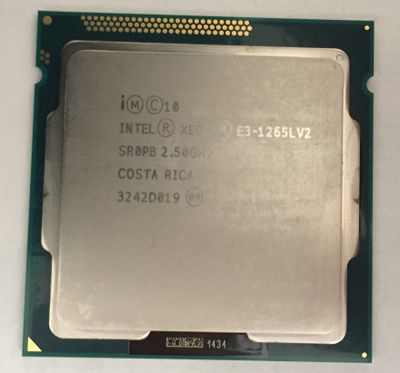 CPU Closeup E3-1265L V2