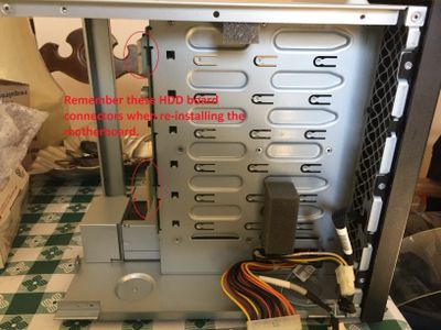 NAS with Motherboard Removed
