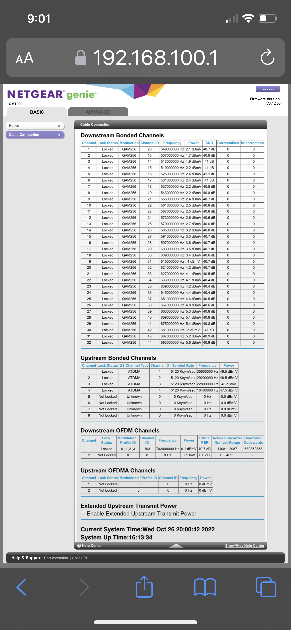 Modem Drop Cm1200 Modem dropping connection. Unstable intermittent internet ...