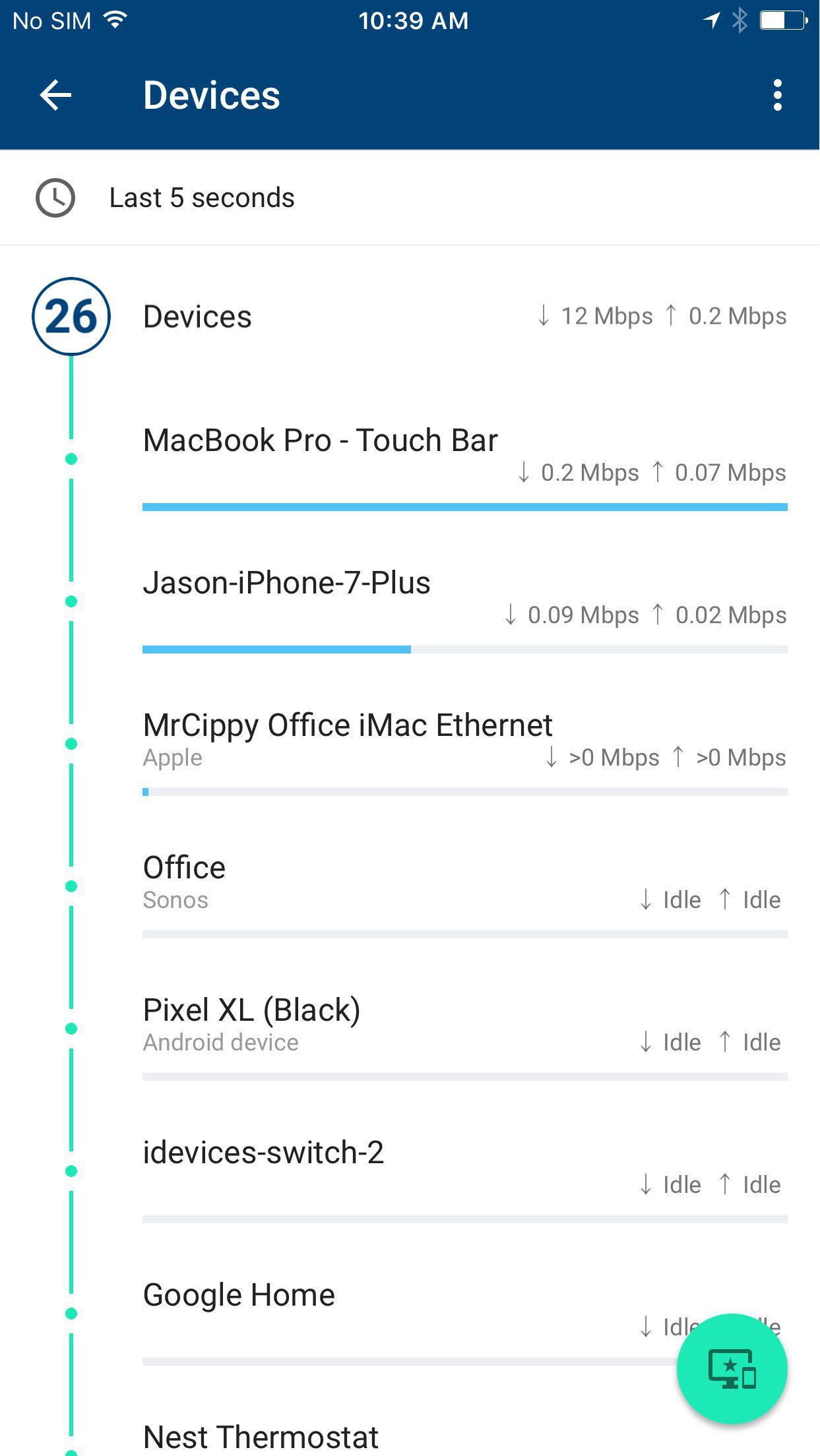 realtime bandwidth monitoring by device | NETGEAR Communities