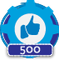 500 Kudos Received