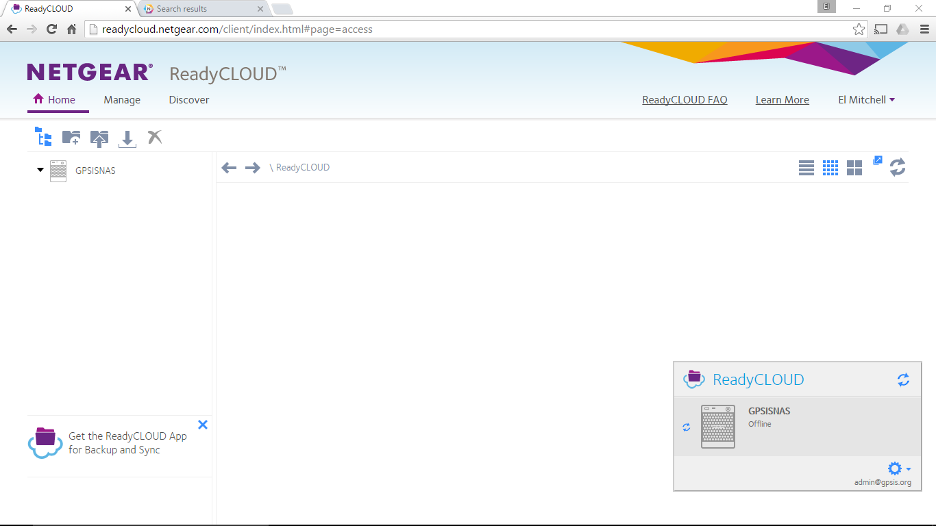 ReadyCloud States ReadyNAS 204 Offline | NETGEAR Communities