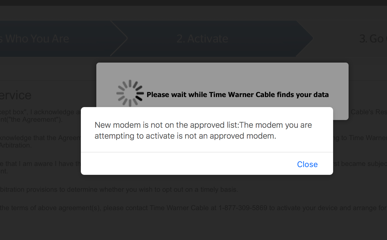 CBR40 Modem/Router = No Spectrum Compatibility? | NETGEAR Communities