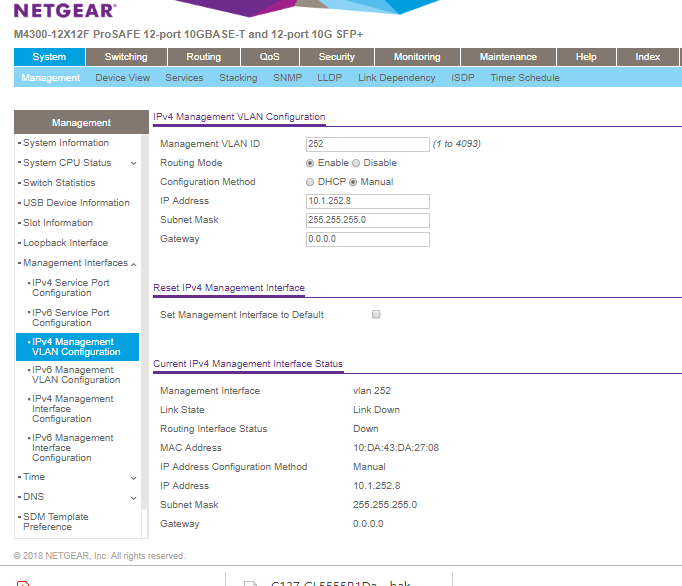 netgear mangement vlan gateway.png