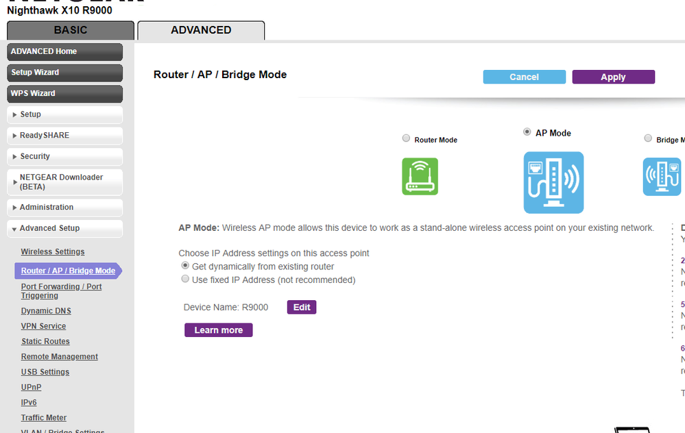 R9000 AP Mode DHCP vs static IP.PNG