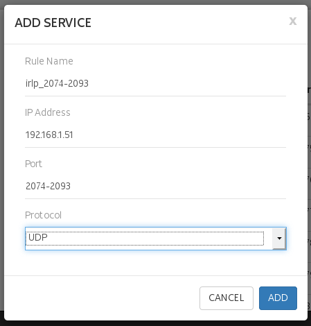 Picture of Port forwarding range syntax | NETGEAR Communities