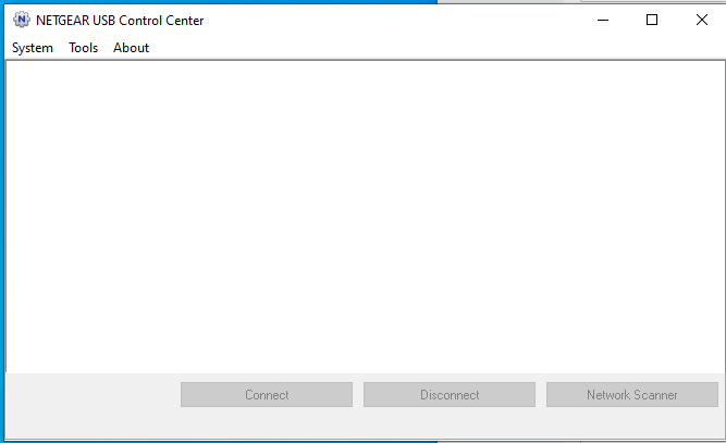 Netgear USB Control Center empty.png