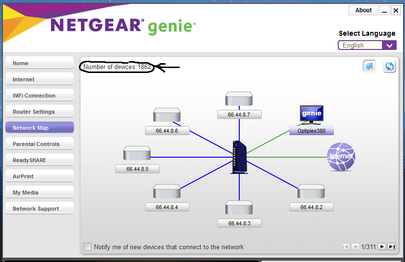 Netgear Genie showing over 1900 connections | NETGEAR Communities
