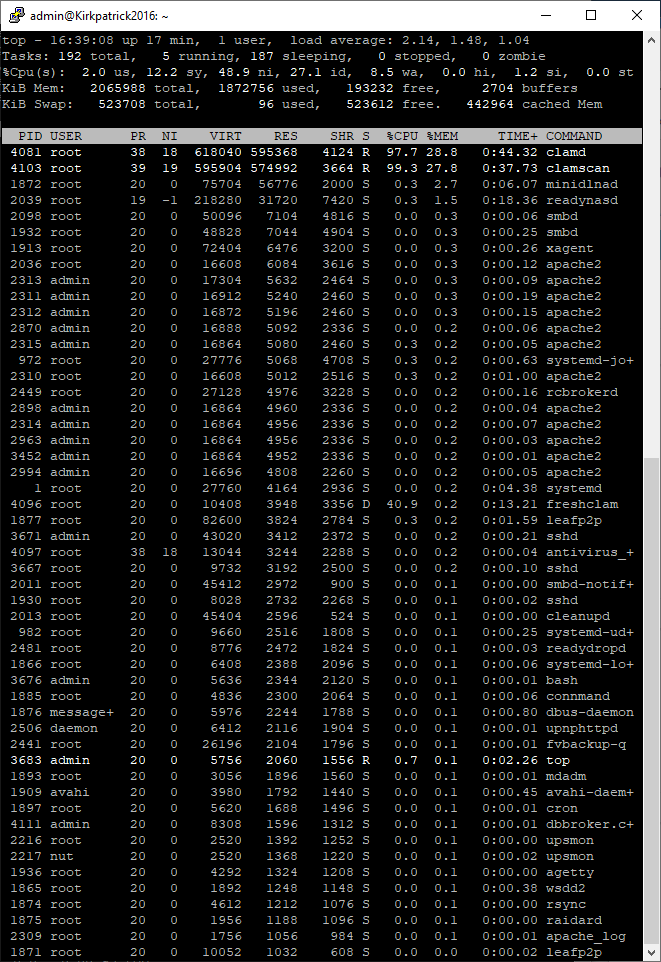 RN212 Memory Snapshot with AV Running.png